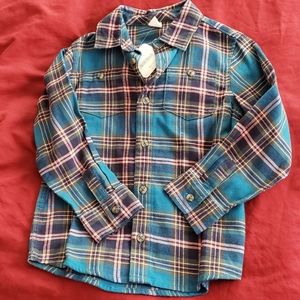Sold Gymboree plaid shirt